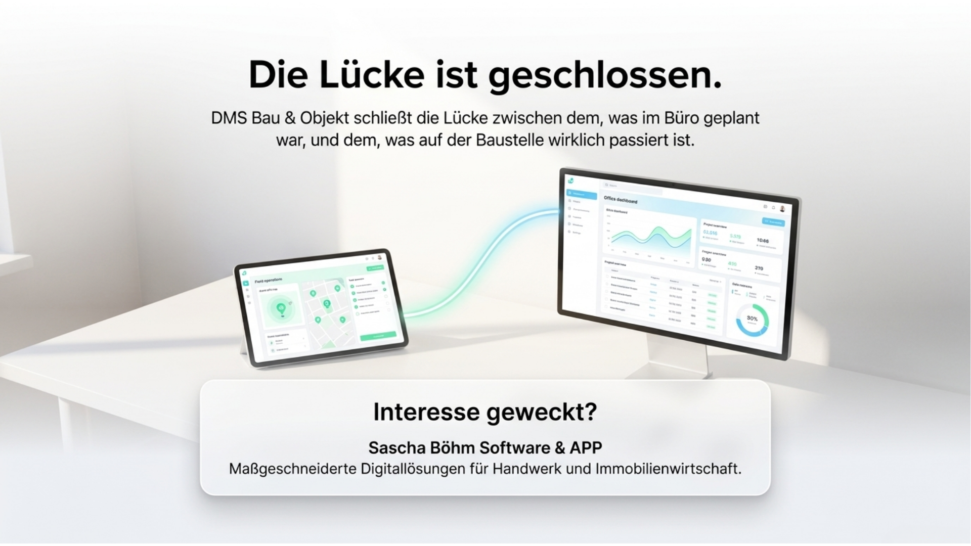 Die Lücke ist geschlossen — Interesse geweckt?